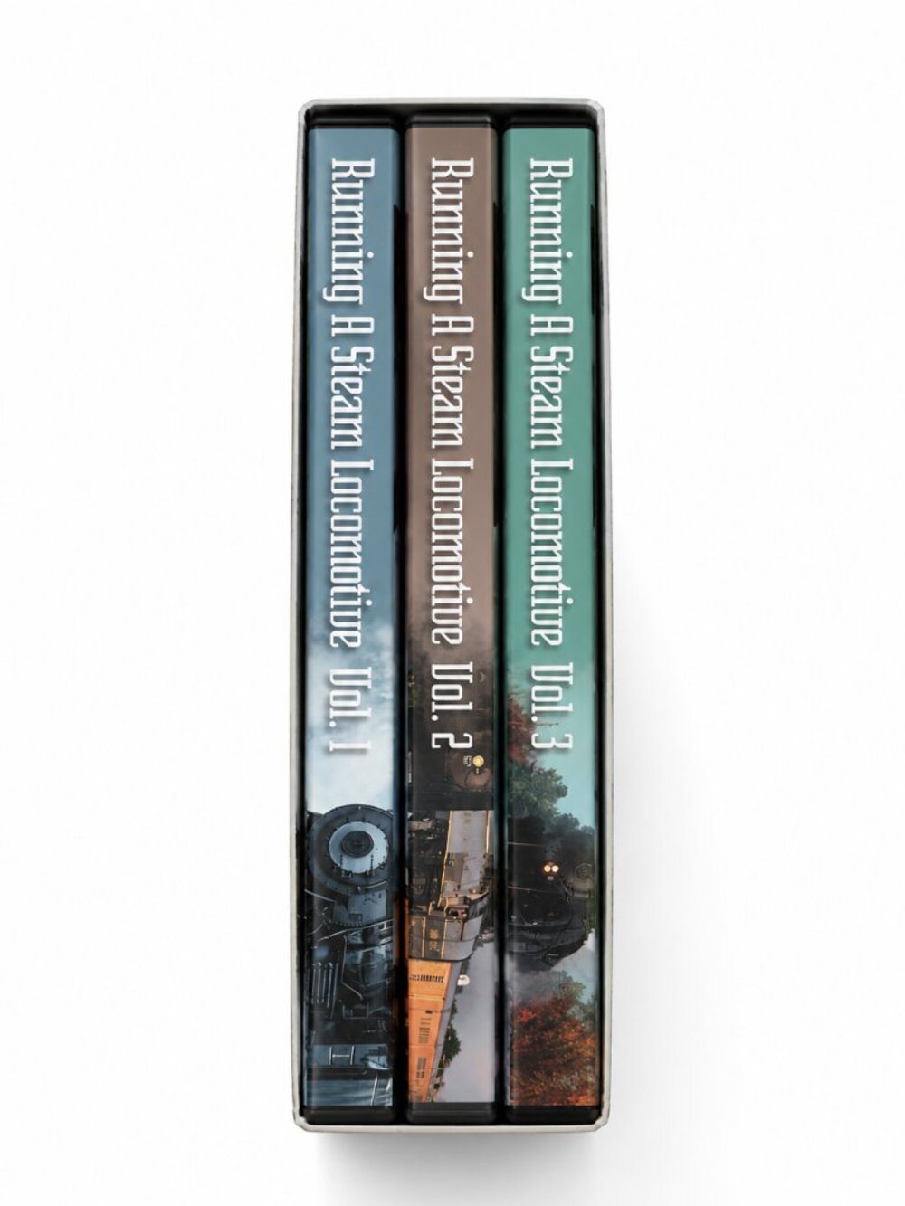 Running a Steam Locomotive Volumes 1 2 3 DVD Set Railroad Train Educational Docu - Picture 2 of 11